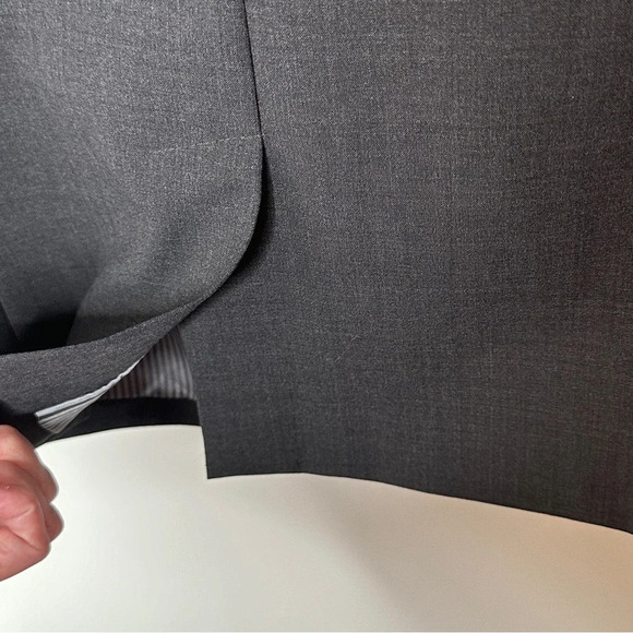 Sundays Best Artizia 2 button Gray Wool Blend‎ Scholar Blazer Size 8 Preppy - Picture 16 of 16